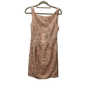 Aidan light pink lacy dress, women’s size 6